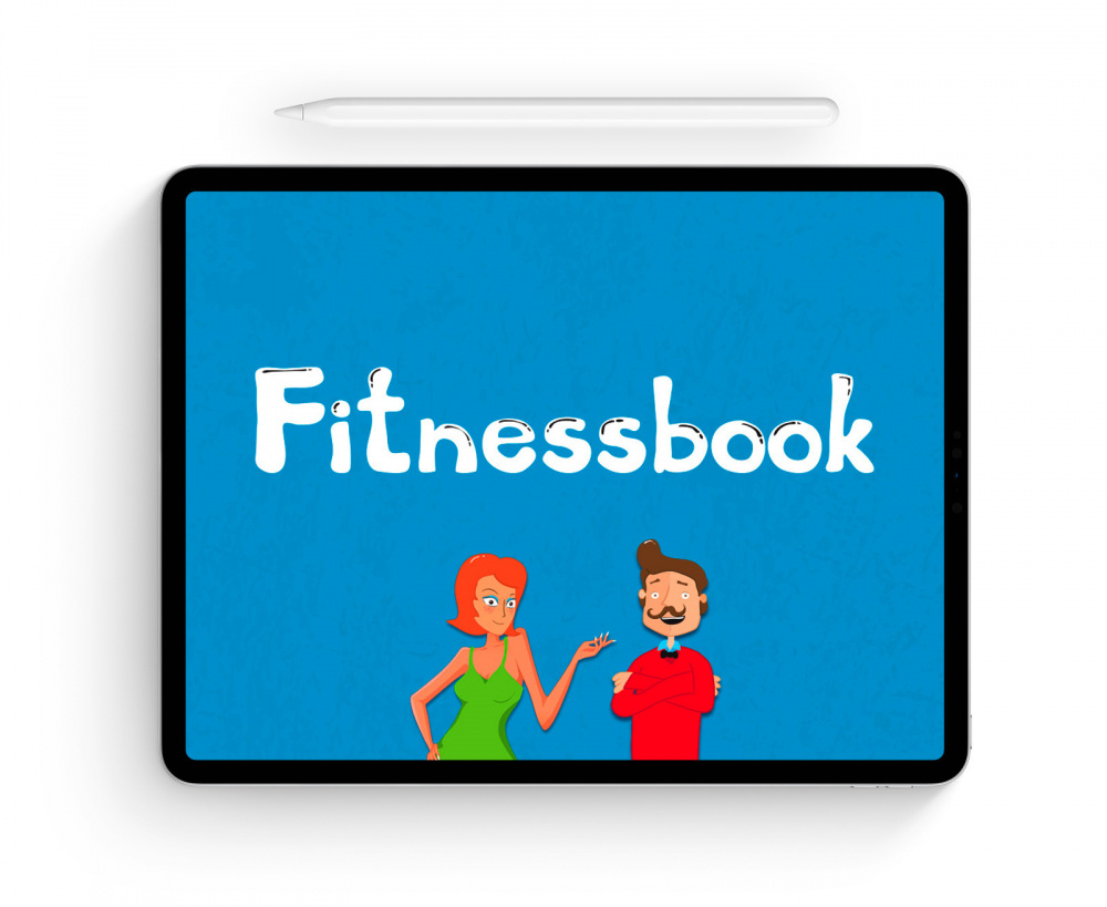 Ilustrace – Fitnessbook