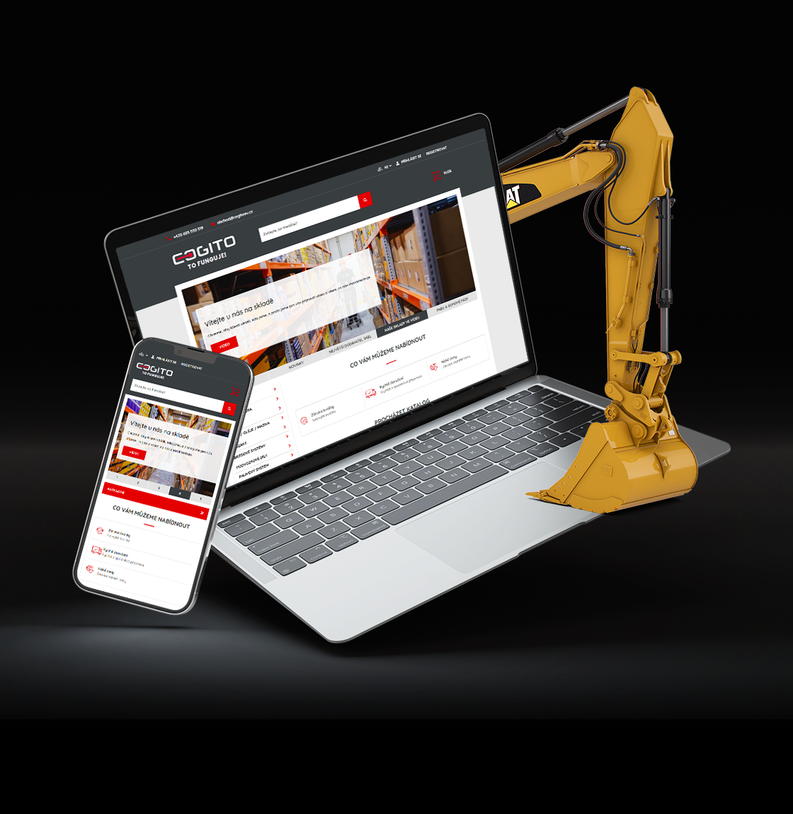 Prodejce náhradních dílů COGITO Trade