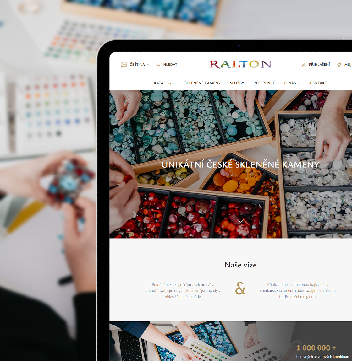 Český výrobce unikátních kamenů a šperků RALTON