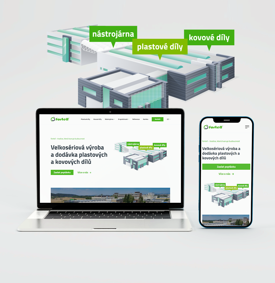 Firemní web fortell s.r.o.