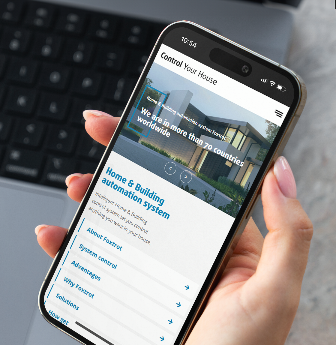 Systém ovládání domu Foxtrot