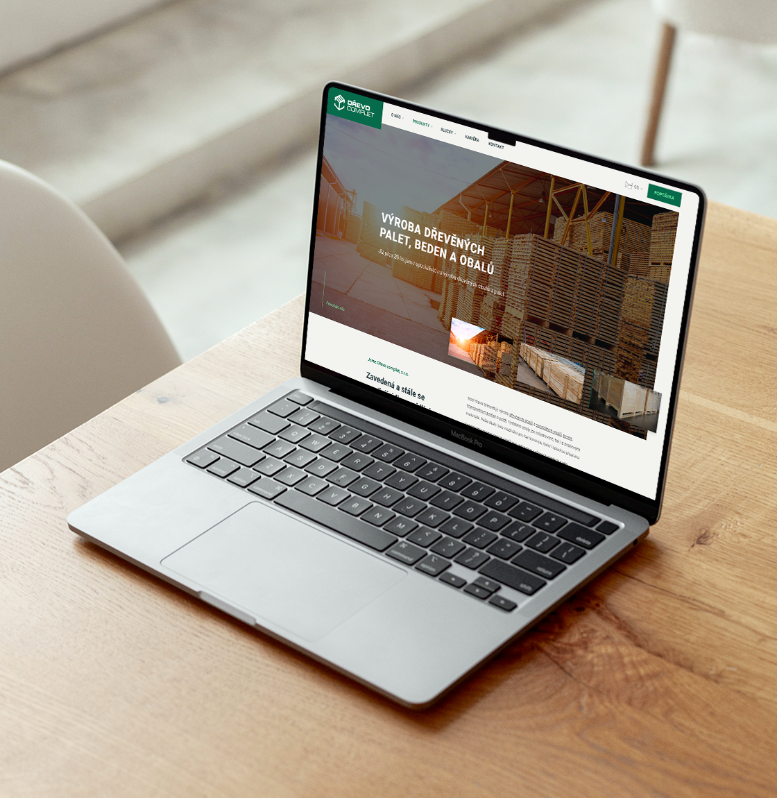 Výrobce dřevěných obalů DŘEVO COMPLET