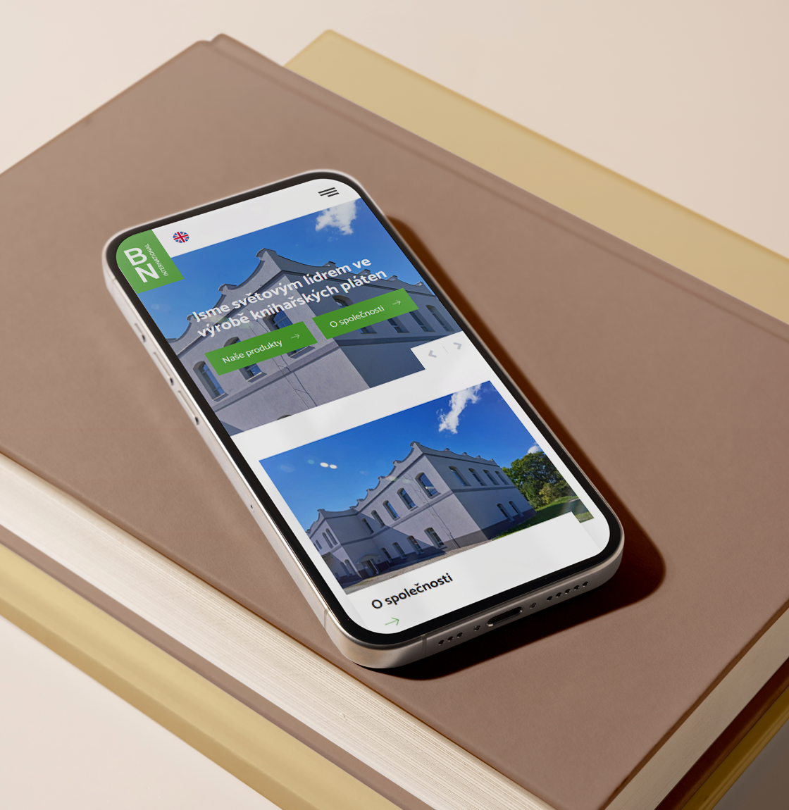 Firemní web BN International