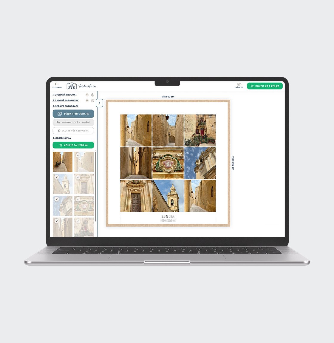 Konfigurátor tapet a plakátů Tiskněte se