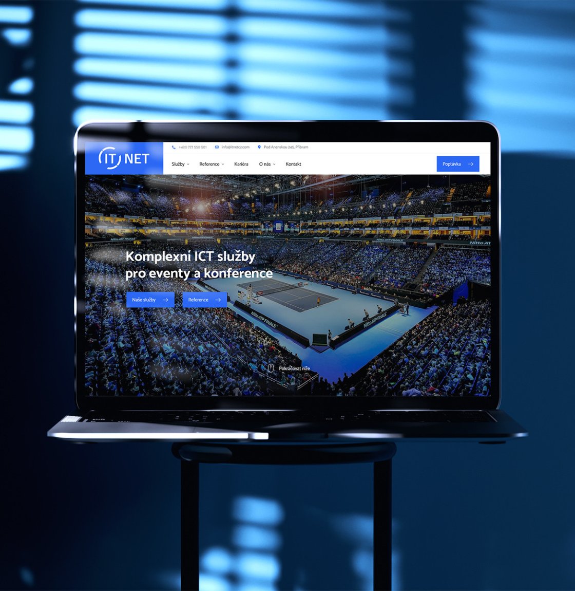 Firemní web IT NET